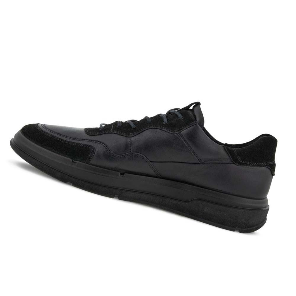 Men's Ecco Soft X Casual Shoes Black / Black | Canada 486XYU